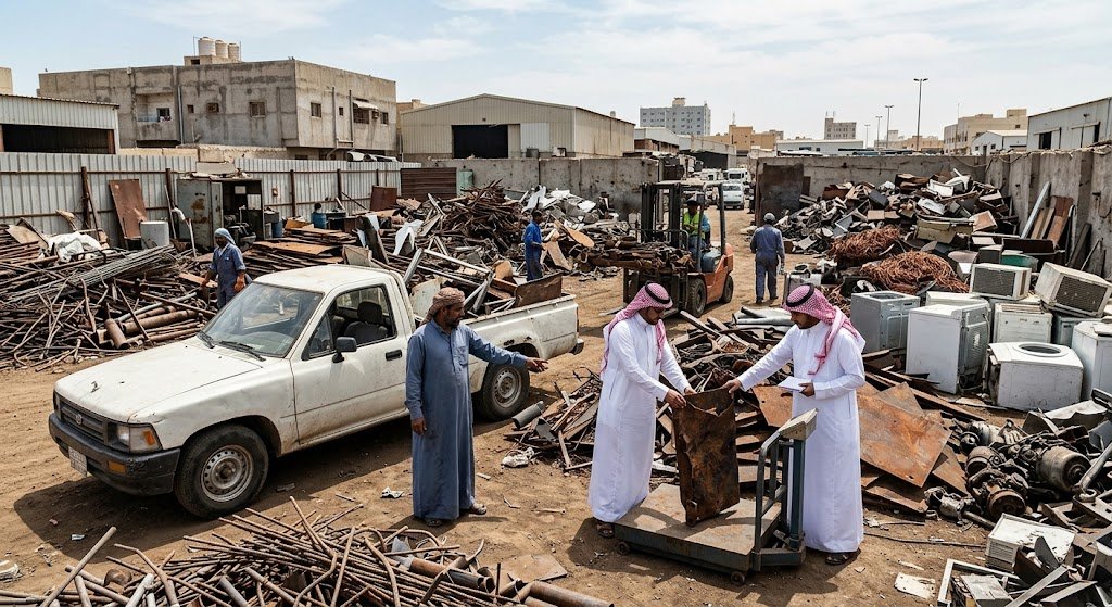 أفضل خدمات شراء سكراب حي الحمراء جدة