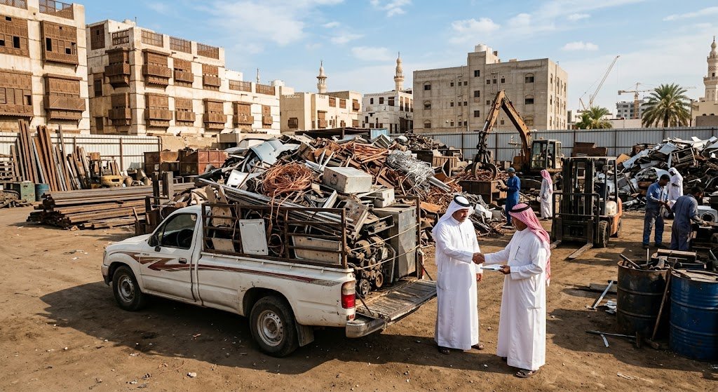 دليل أسعار السكراب بجدة اليوم: نشتري الحديد والنحاس بأفضل قيمة