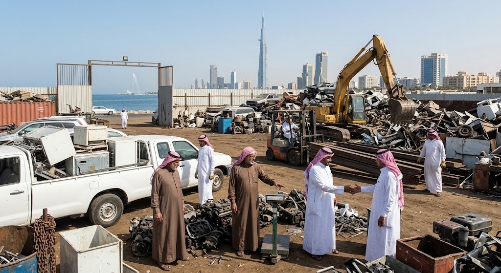 تواصل مع مندوب شراء سكراب بجدة جاهز لاستلام الكميات فوراً بأعلى الأسعار