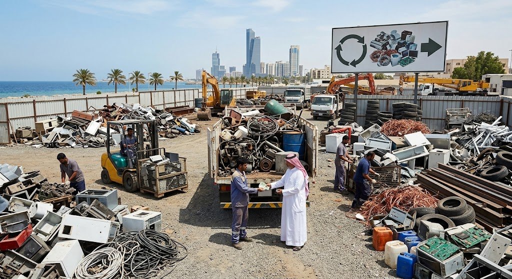 أفضل خدمات شراء سكراب حي السامر جدة
