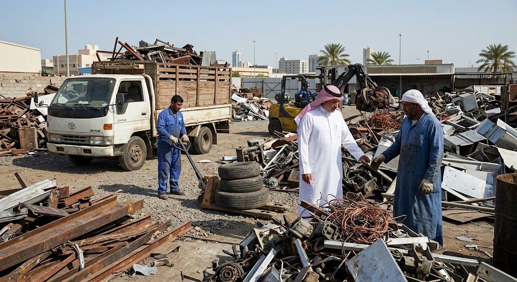 أفضل خدمات شراء سكراب حي الروضة جدة